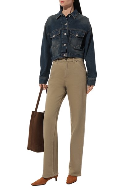 Джинсовая куртка ISABEL MARANT темно-синего цвета по цене 48600 руб., арт. 24P/VE0075FA-B1H04I, фото 2 Джинсовая куртка ISABEL MARANT, арт. 24P/VE0075FA-B1H04I, фото 2