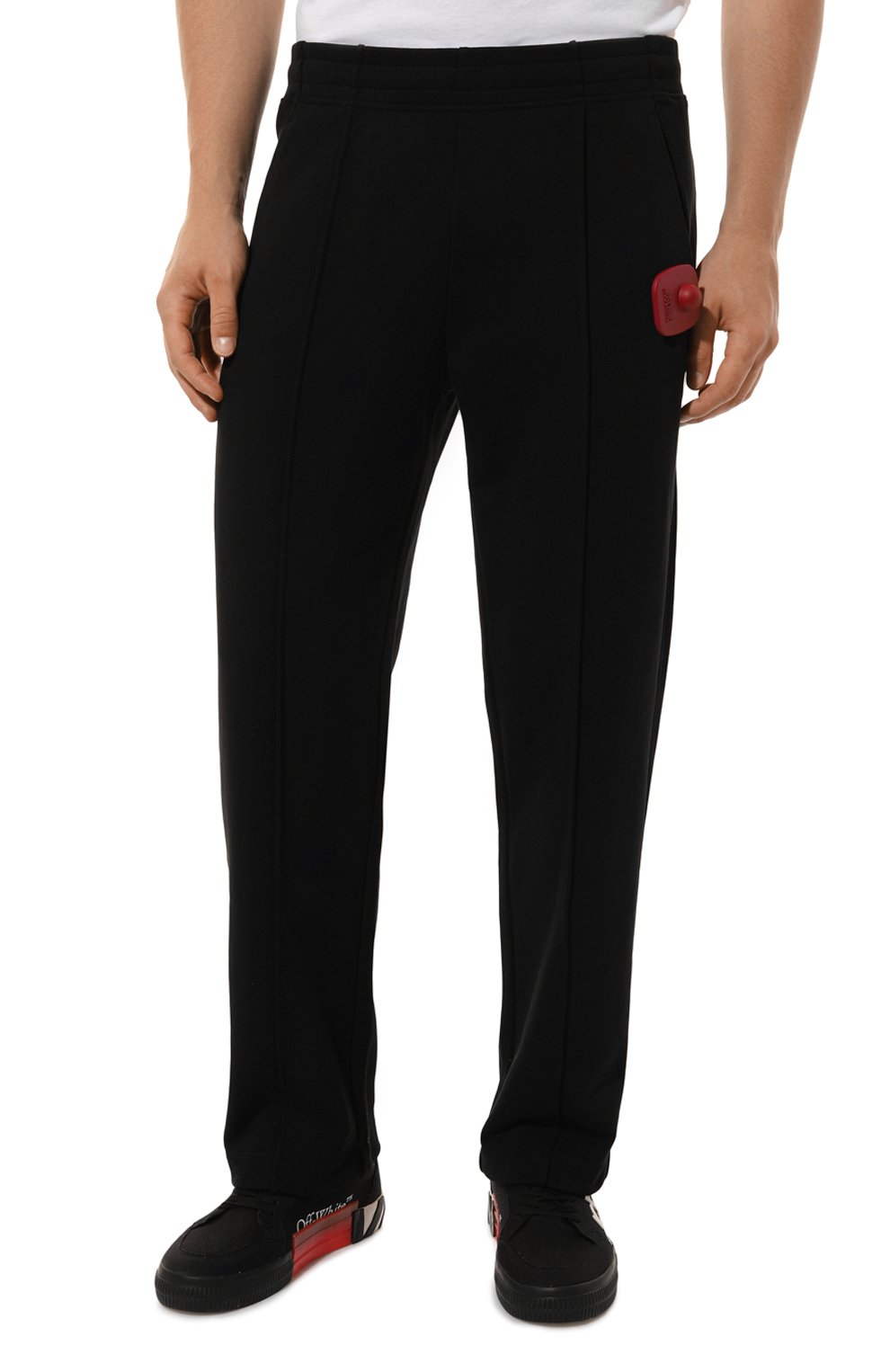 Хлопковые брюки MOSCHINO, арт. A0324/7028, фото 3