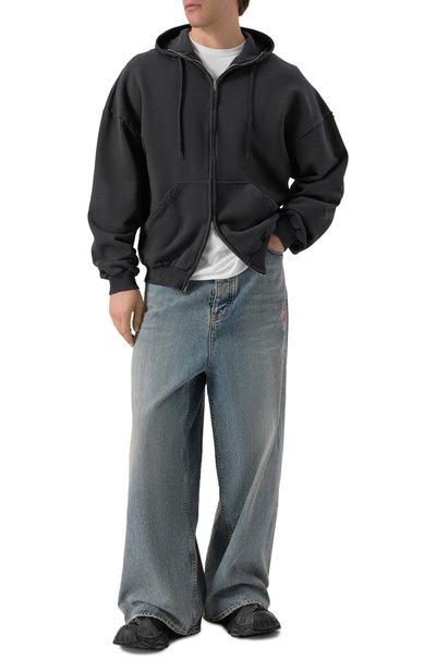 Комбинированные кроссовки stapler BALENCIAGA, арт. 803681/W3ST4, фото 2