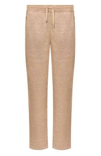 Мужские брюки из шелка и льна STEFANO RICCI, арт. K919052P3D/T26103