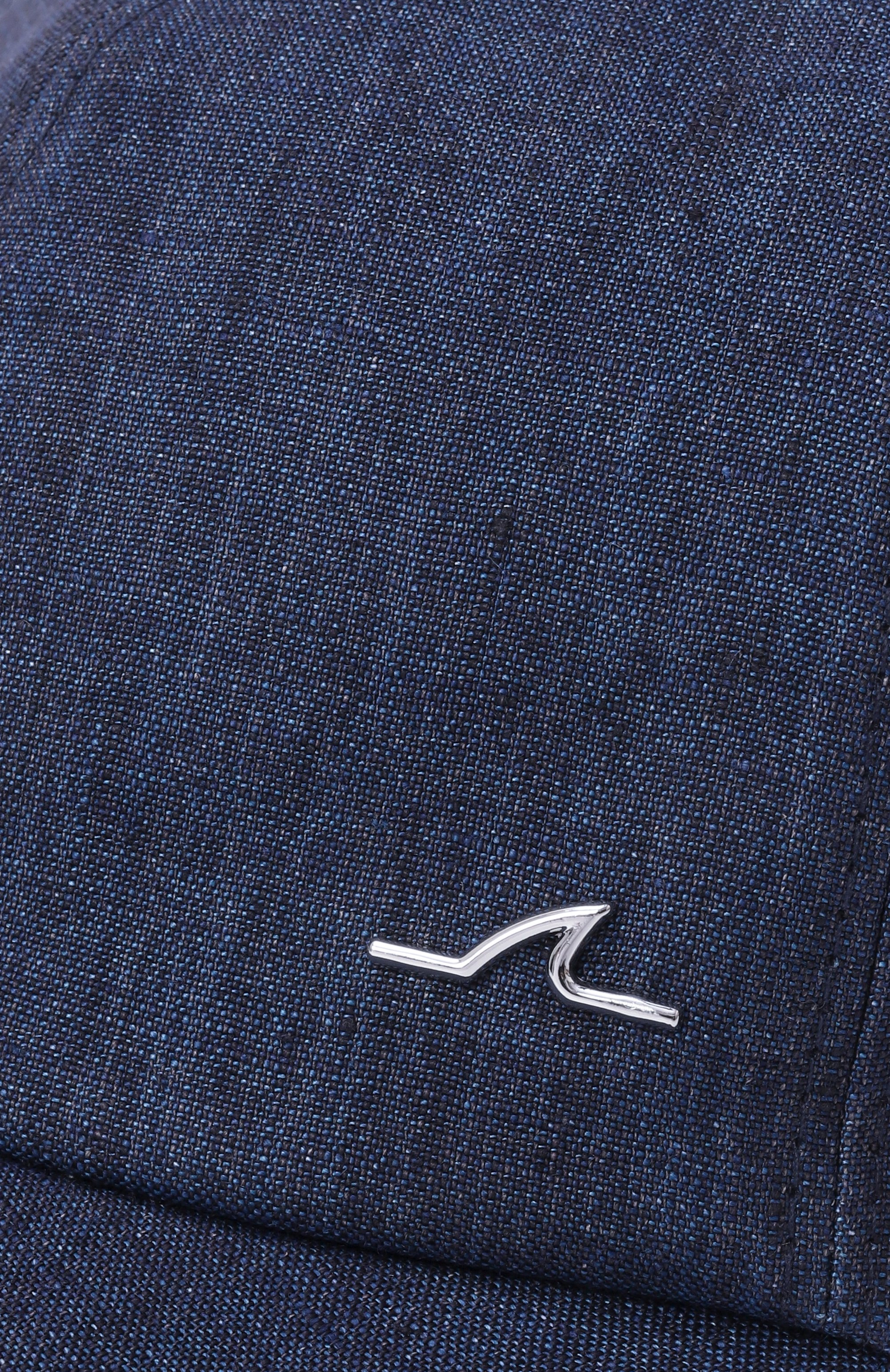 Льняная бейсболка PAUL&SHARK темно-синего цвета по цене 32700 руб., арт. 25417102, фото 4 Льняная бейсболка PAUL&SHARK, арт. 25417102, фото 4