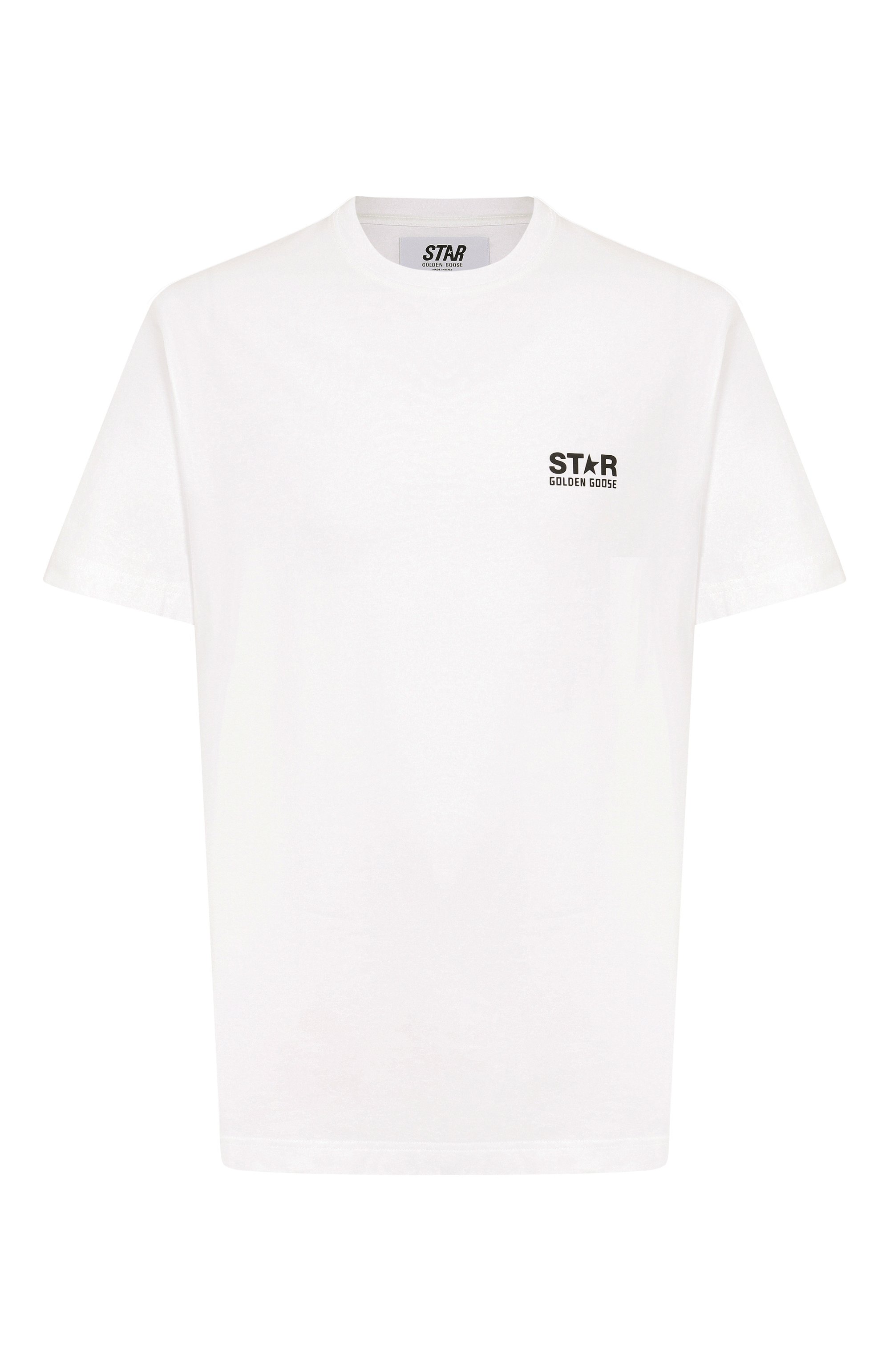 Хлопковая футболка GOLDEN GOOSE DELUXE BRAND, арт. GMP01220.P000879, фото 1