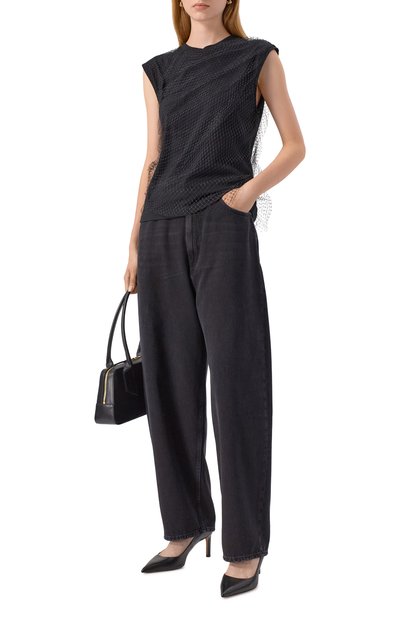 Хлопковый топ MSGM, арт. 3941MDT71/257798, фото 2