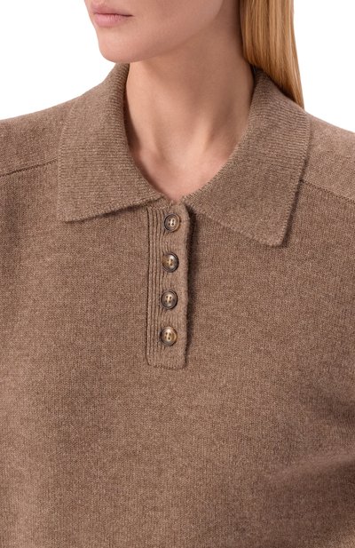 Кашемировое поло LOULOU DE SAISON, арт. H0MERE LDS, фото 5