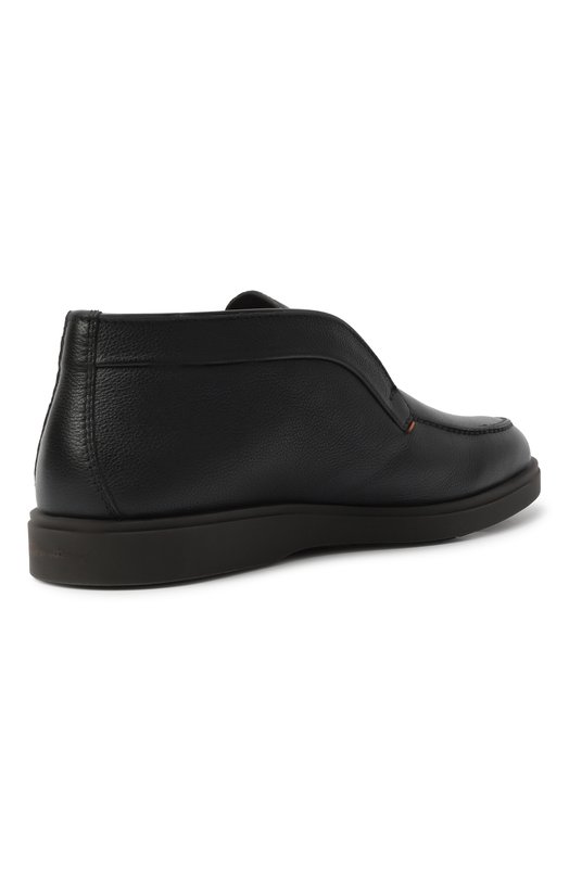 Кожаные ботинки Detroit Santoni MGDG17823SM0AWLM Чёрный  MGDG17823SM0AWLM Фото 5