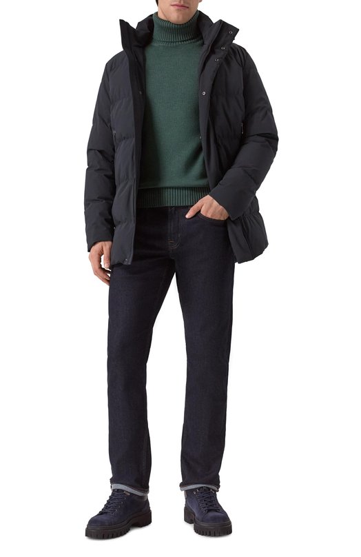 Шерстяной свитер Paul&Shark 15311064/3XL Зелёный  15311064/3XL Фото 2