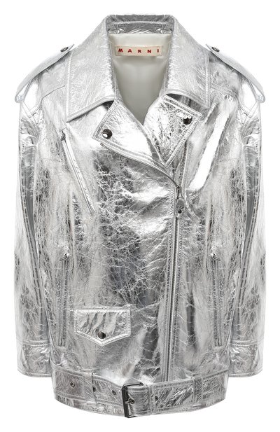 Кожаная куртка MARNI, арт. JKMX0120HC/LA731, фото 1