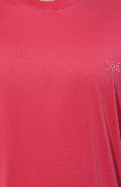 Хлопковая футболка KITON, арт. UMM047708, фото 5