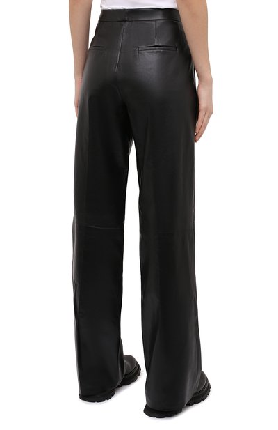 Кожаные брюки JIL SANDER, арт. JSWS653077-WSL01011, фото 4