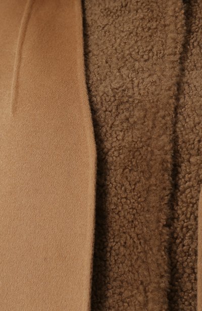 Шерстяная дубленка с жилетом из овчины YVES SALOMON, арт. 9WYM00988CDPL, фото 5