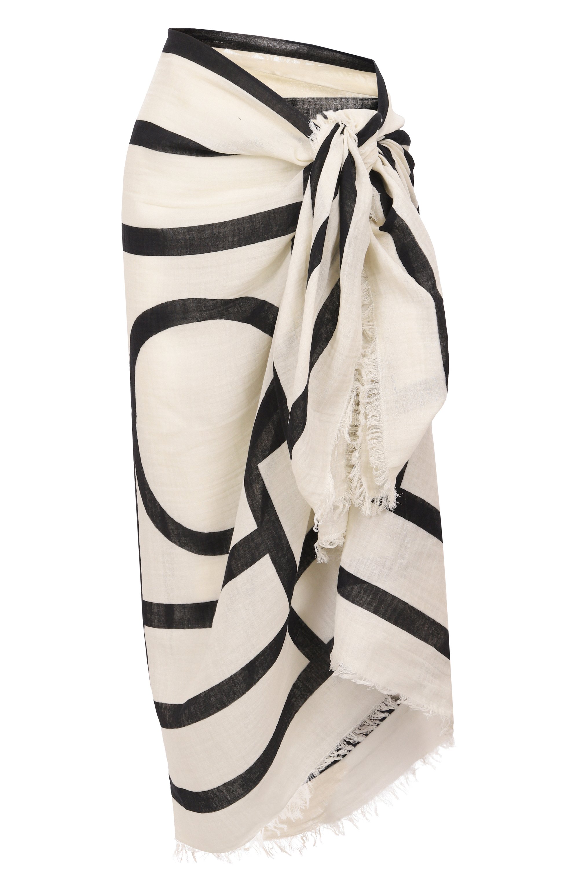 Хлопковое парео TOTEME, арт. 243-WSW0006-FB0242, фото 1