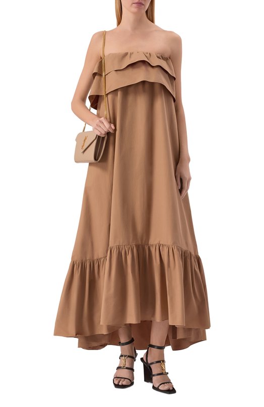 Кожаные босоножки Nicla 90 Saint Laurent 821090/DWEDD Чёрный  821090/DWEDD Фото 3