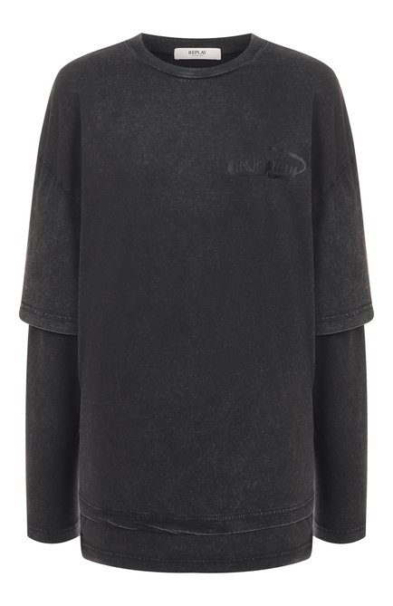 Женская хлопковый лонгслив REPLAY, арт. W3448 .000.22658HM