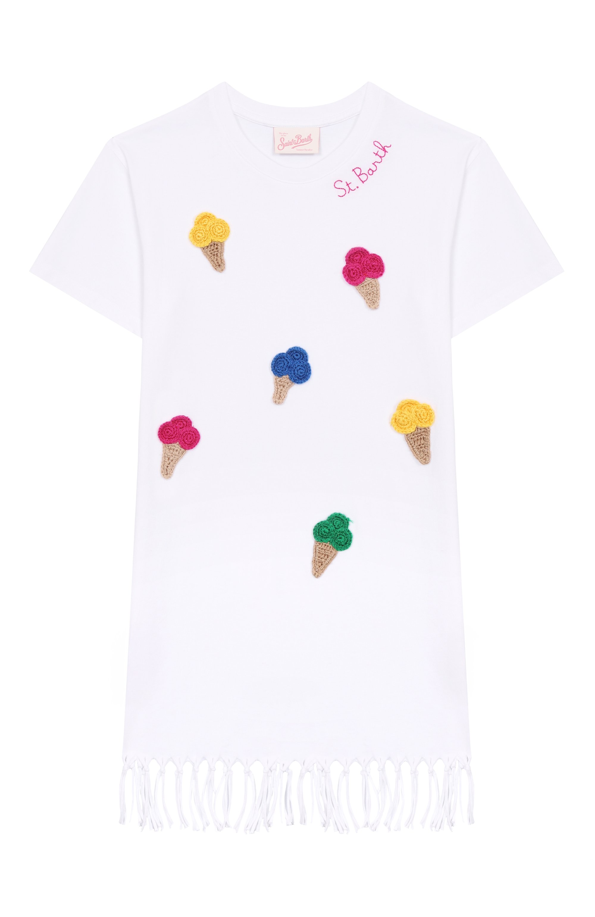 Хлопковая туника MC2 SAINT BARTH, арт. STBK ABBEY/03833H, фото 1