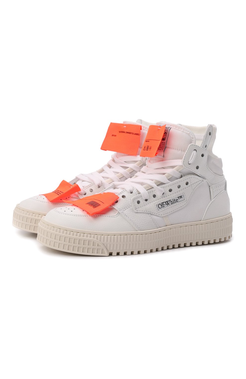 Комбинированные кеды off-court 3.0 OFF-WHITE, арт. 0WIA112C99LEA0010120, фото 1