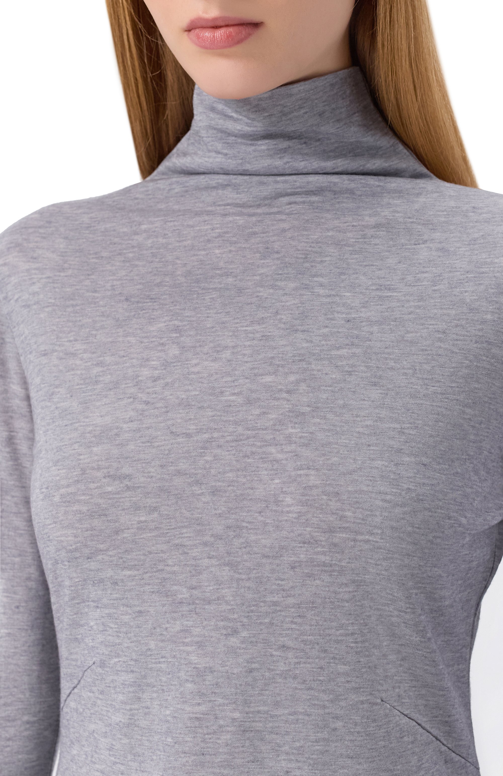 Водолазка из лиоцелла и шерсти BOSS, арт. 50550639, фото 5