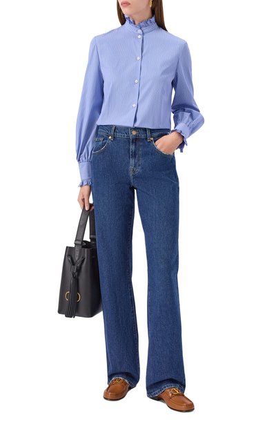 Кожаные лоферы vlogo signature VALENTINO, арт. 7W2S0LM0/EWV, фото 3