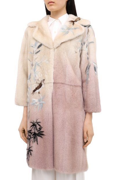 Шуба из меха норки VALENTINO, арт. LF3FA079/1CF, фото 3