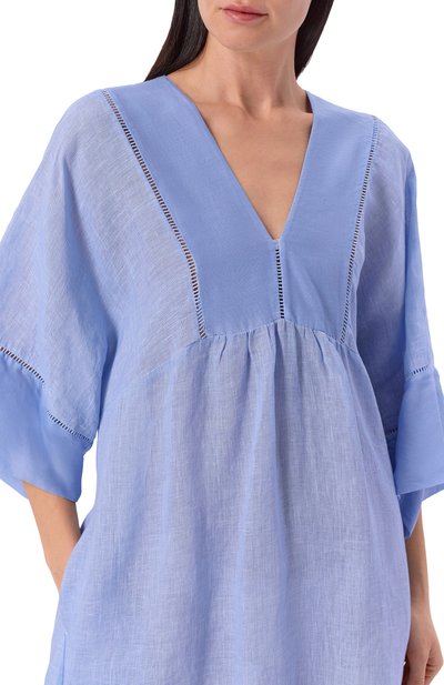 Льняное платье 120% LINO, арт. 33ALIW4PL9/000G451, фото 4