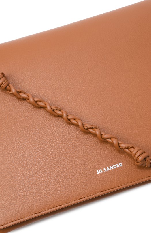 Сумка Tangle Flat medium Jil Sander J26WG0079/P8948 Коричневый  J26WG0079/P8948 Фото 5