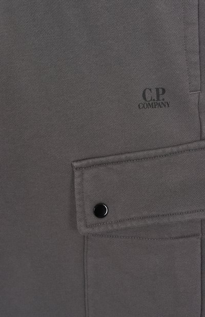 Хлопковые брюки-карго C.P. COMPANY, арт. CUP00P/LCA69/10-14, фото 3