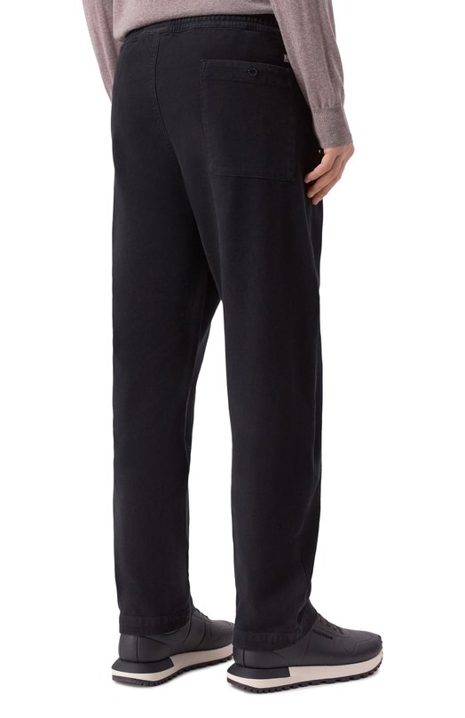 Хлопковые брюки C.P. Company 19CMPA279A110482G Чёрный  19CMPA279A110482G Фото 4