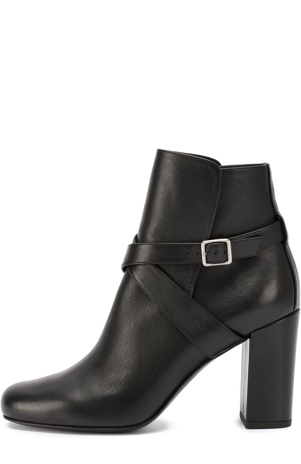 Кожаные ботильоны babies с ремешками SAINT LAURENT, арт. 447330/CY500, фото 1