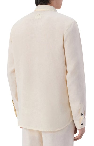 Льняная рубашка HANNES ROETHER, арт. ES29RA.601, фото 4