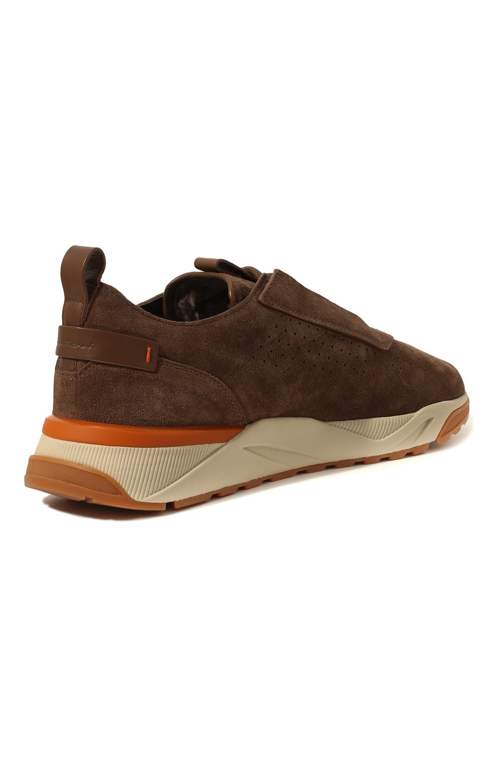Замшевые кроссовки SANTONI, арт. MBIM21783WG0PRAUS50, фото 5