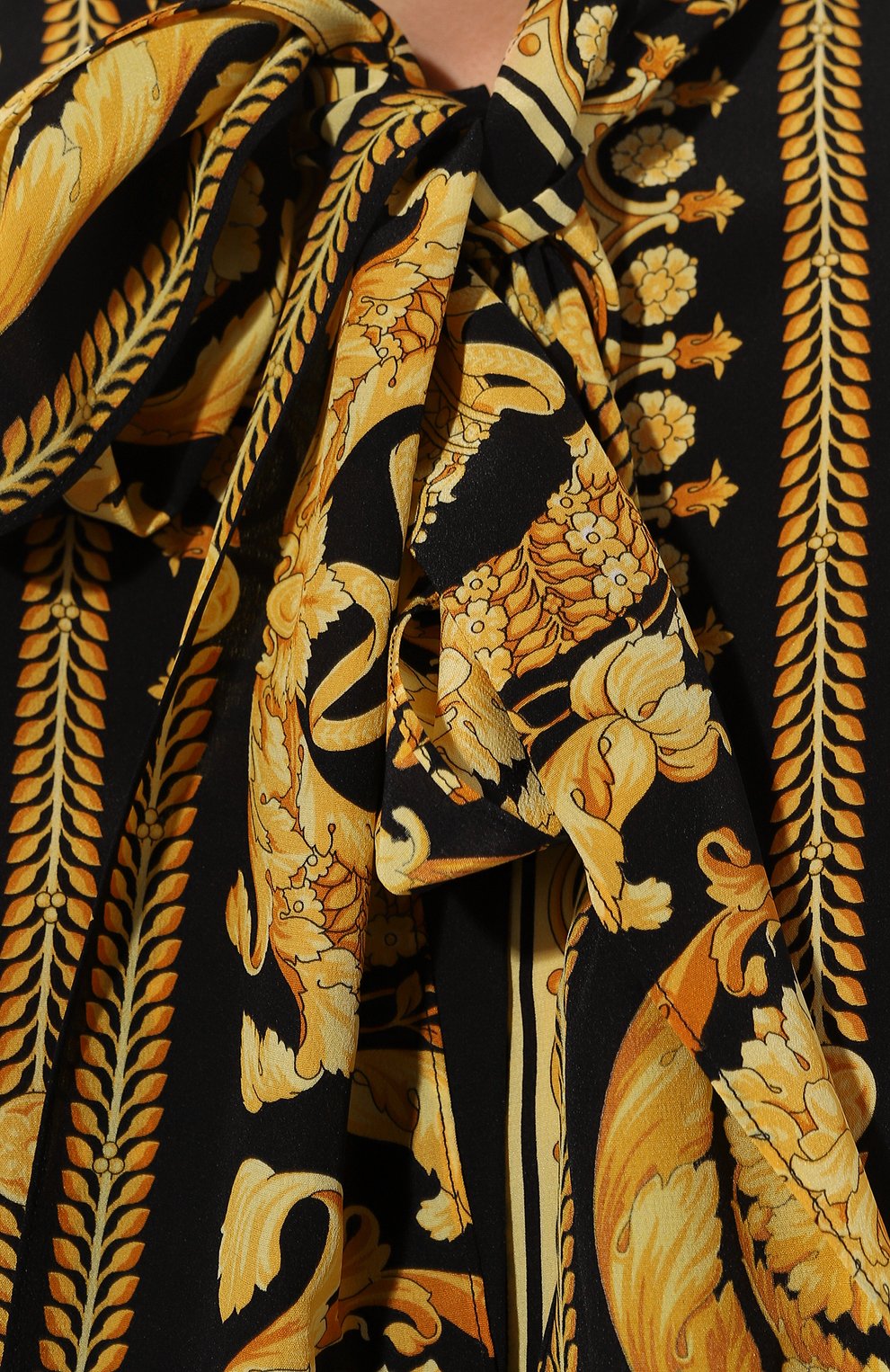 Шелковая блузка VERSACE, арт. 1014489/1A11743, фото 5