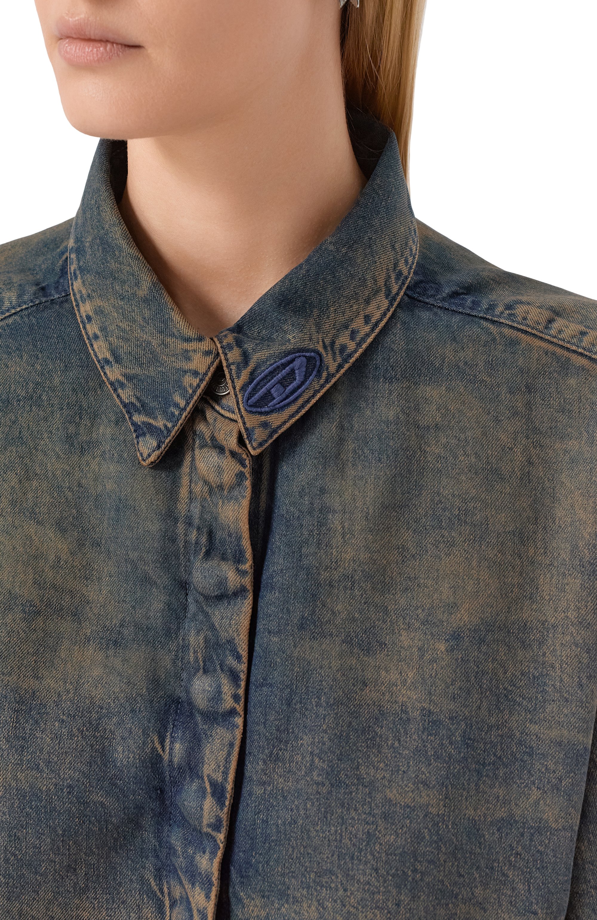 Джинсовое платье DIESEL, арт. A19018/068TE, фото 5