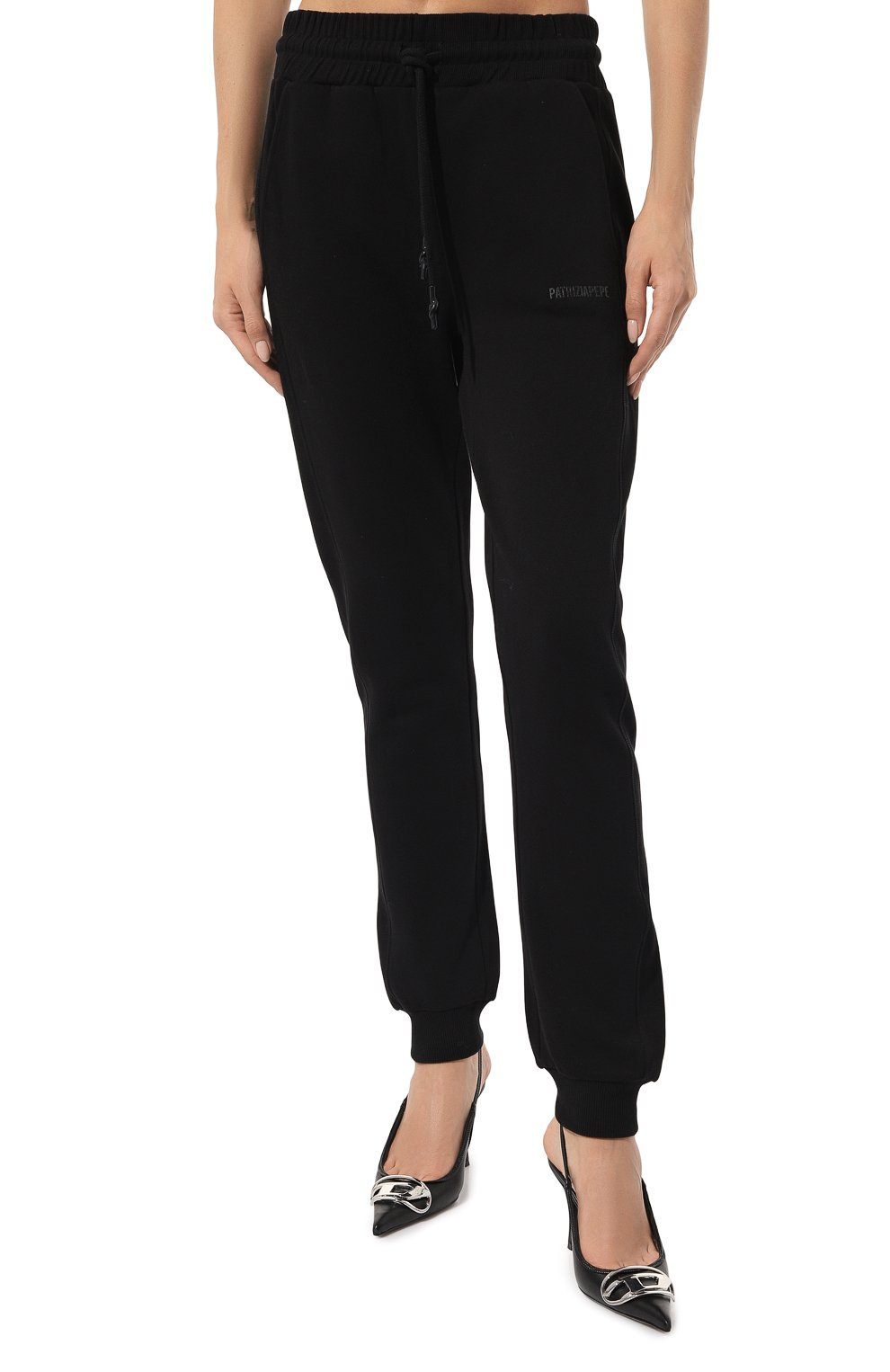 Хлопковые джоггеры PATRIZIA PEPE, арт. 8P0549_J096, фото 3