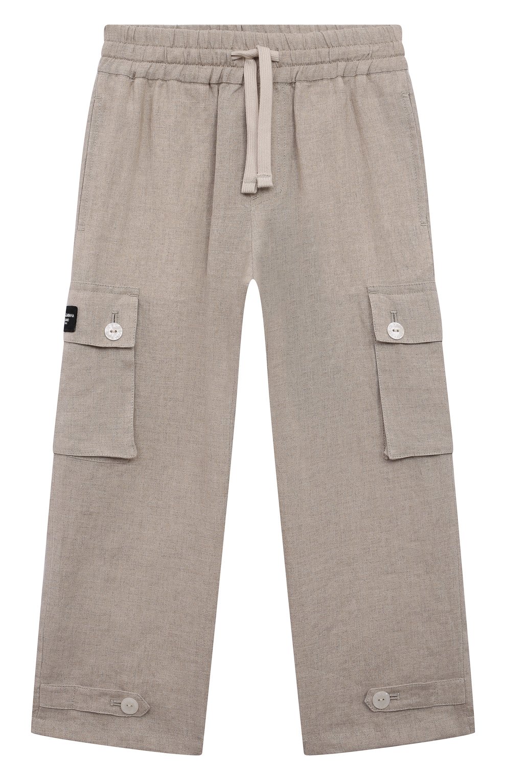 Льняные брюки-карго DOLCE & GABBANA, арт. L44P42/FU4LG, фото 1