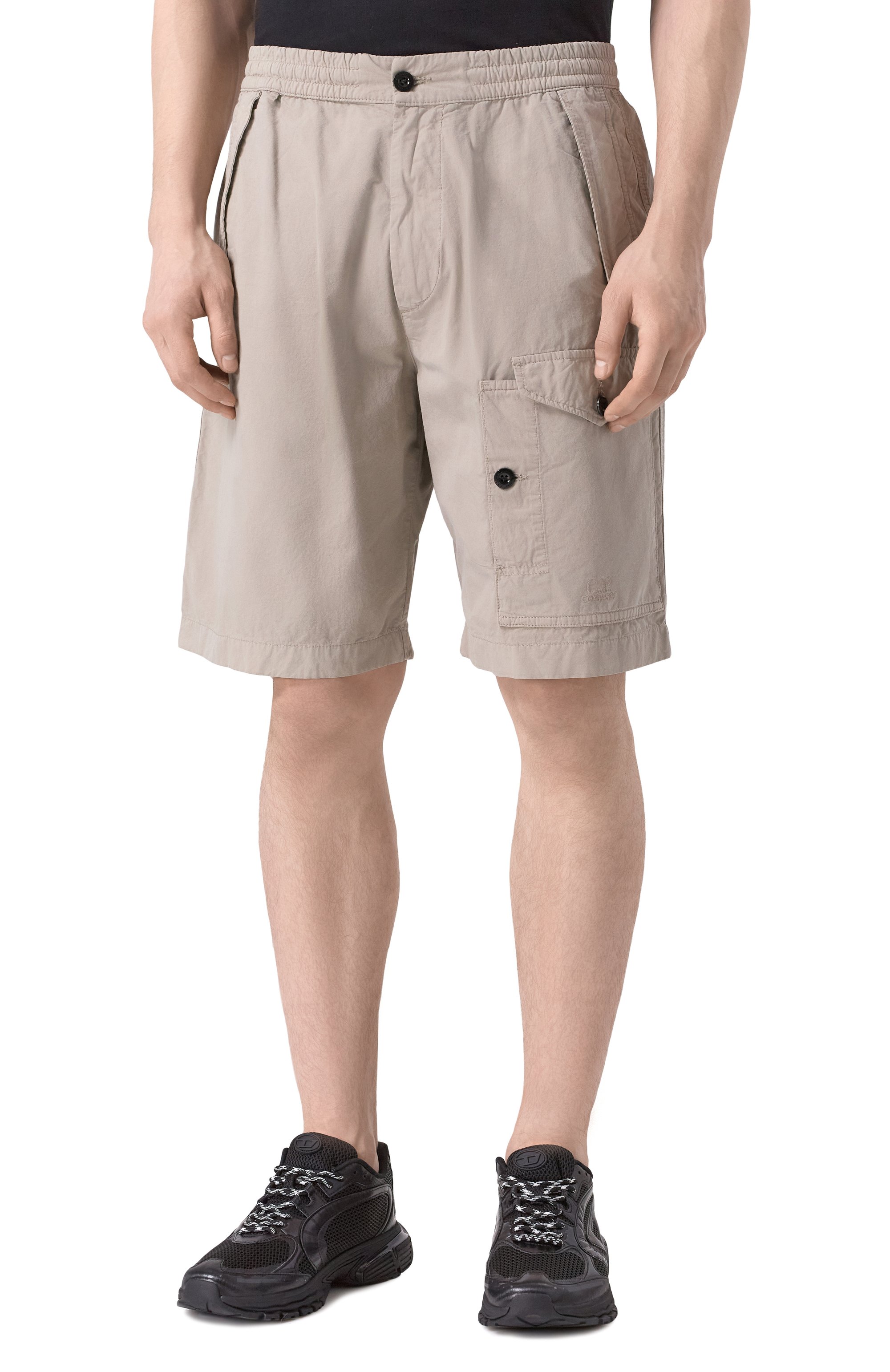 Хлопковые шорты C.P. COMPANY, арт. 18CMBE060A006475G, фото 3