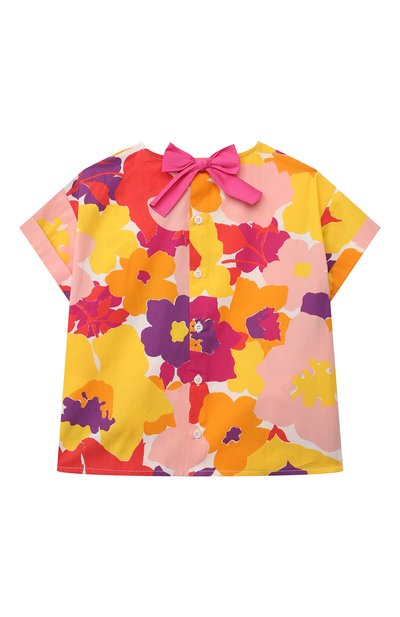 Хлопковый топ IL GUFO, арт. P21CC042C4072/5A-8A, фото 2