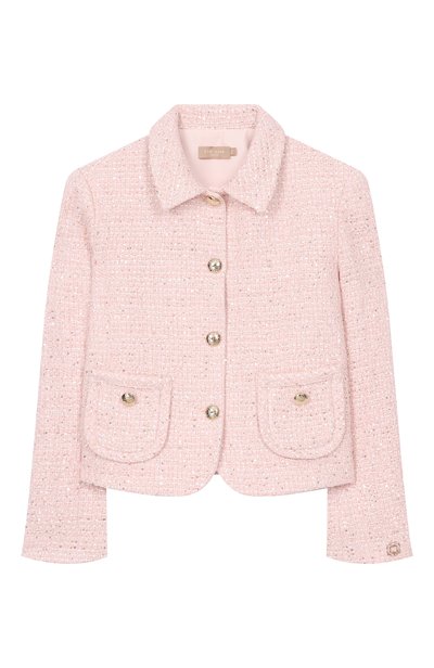 Твидовый жакет ELIE SAAB KIDS, арт. EFGC023/TS1129_001
