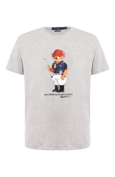 Хлопковая футболка  POLO RALPH LAUREN, арт. 710740346, фото 1