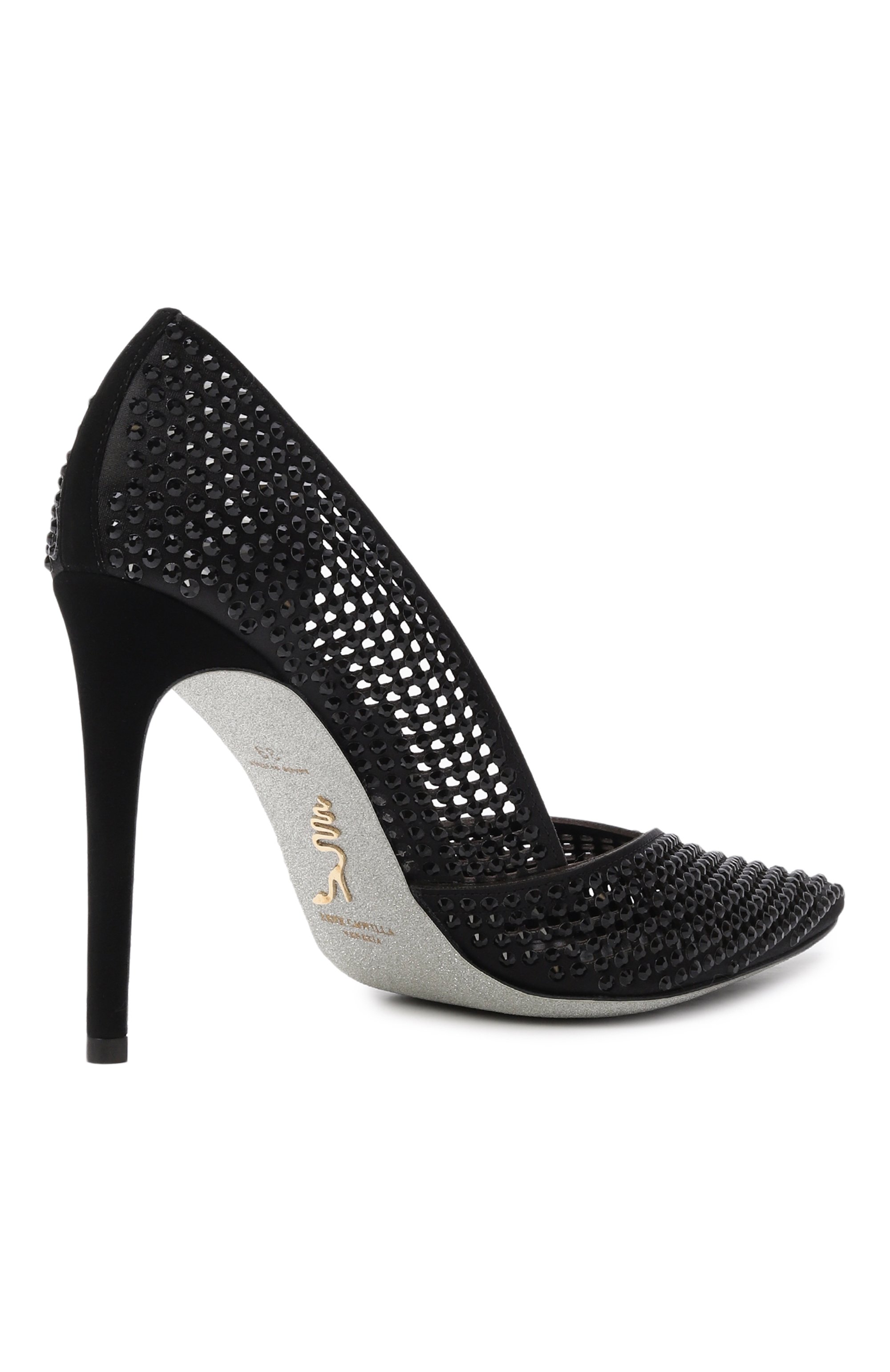 Текстильные туфли ginger 105 RENE CAOVILLA, арт. C11615-105/C001, фото 5