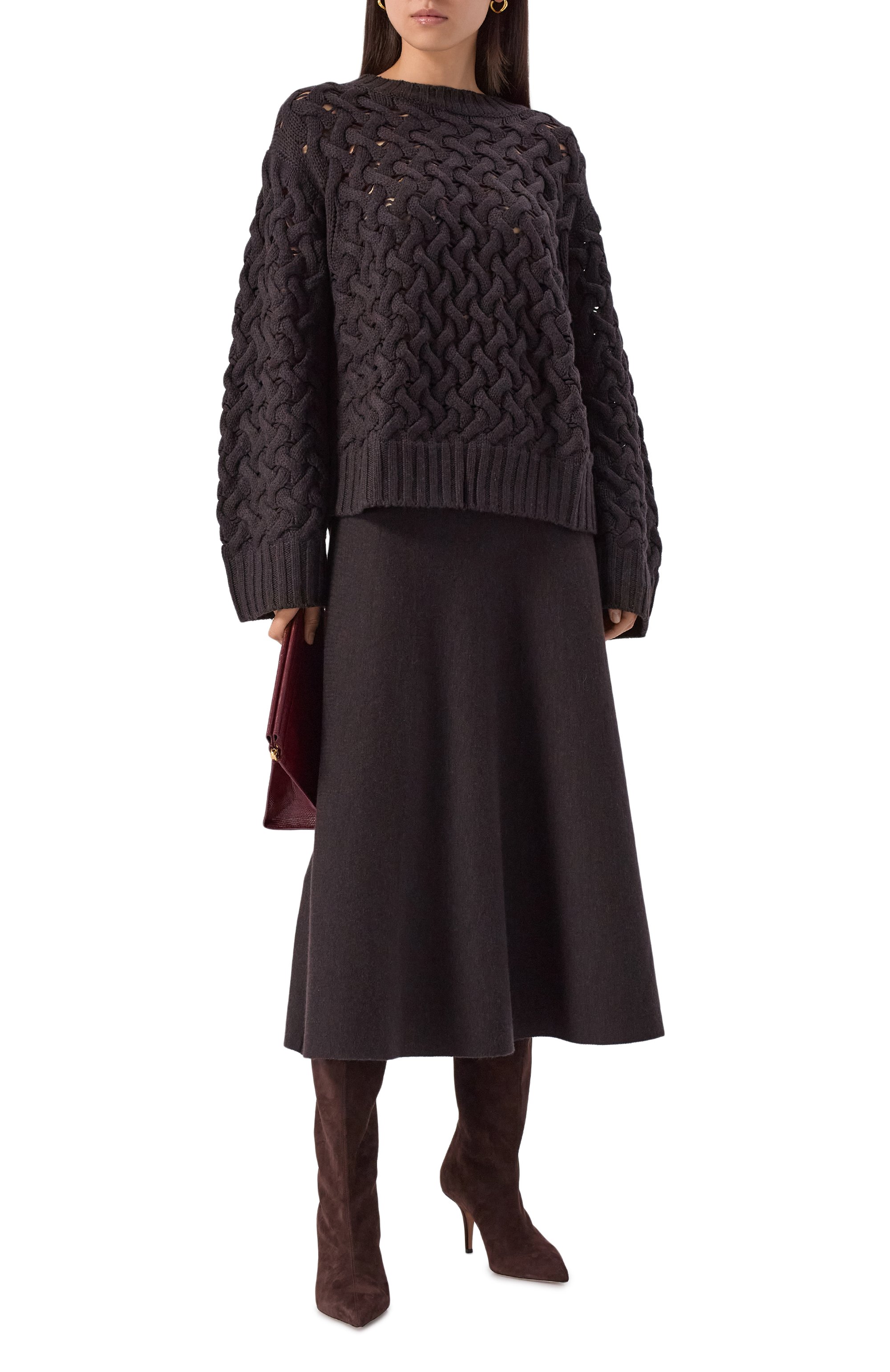 Шерстяной свитер P.A.R.O.S.H., арт. LADYBRAID-D540931, фото 2