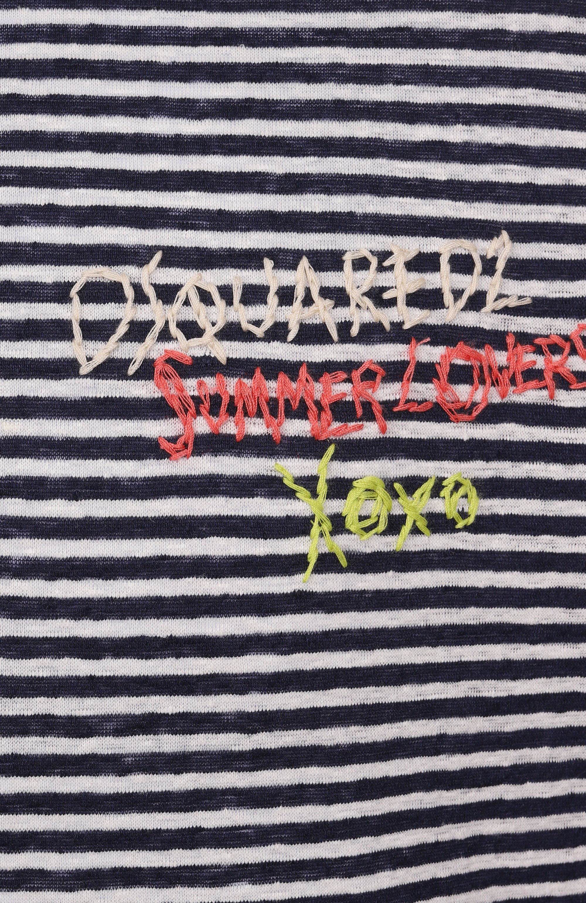 Льняное поло DSQUARED2, арт. S78GL0023/S23601, фото 6