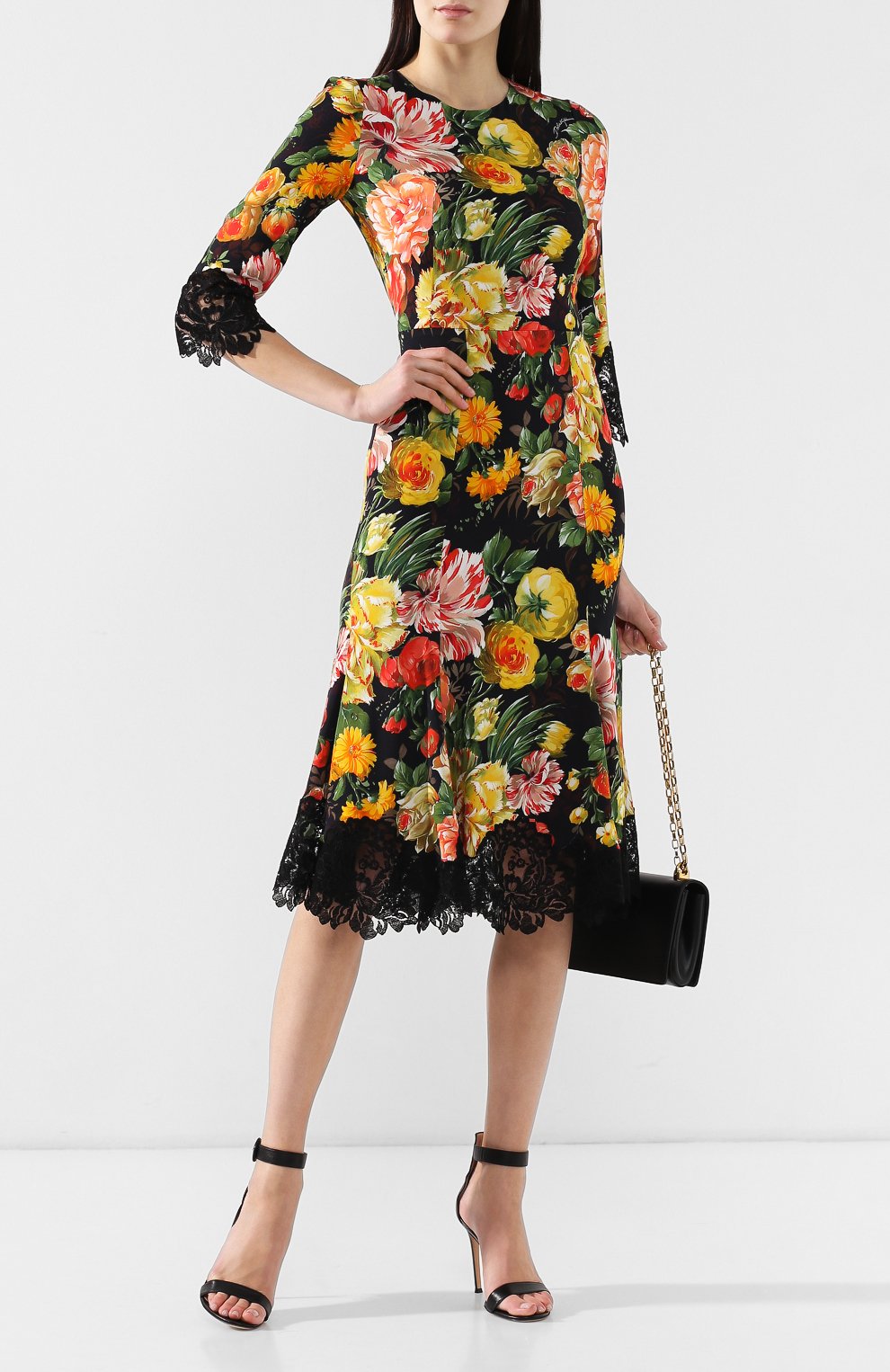 Платье с принтом DOLCE & GABBANA, арт. F6D2RT/FSRJ9, фото 2