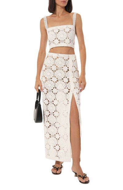 Бра-топ ELIE SAAB белого цвета по цене 123000 руб., арт. 15174, фото 2 Бра-топ ELIE SAAB, арт. 15174, фото 2