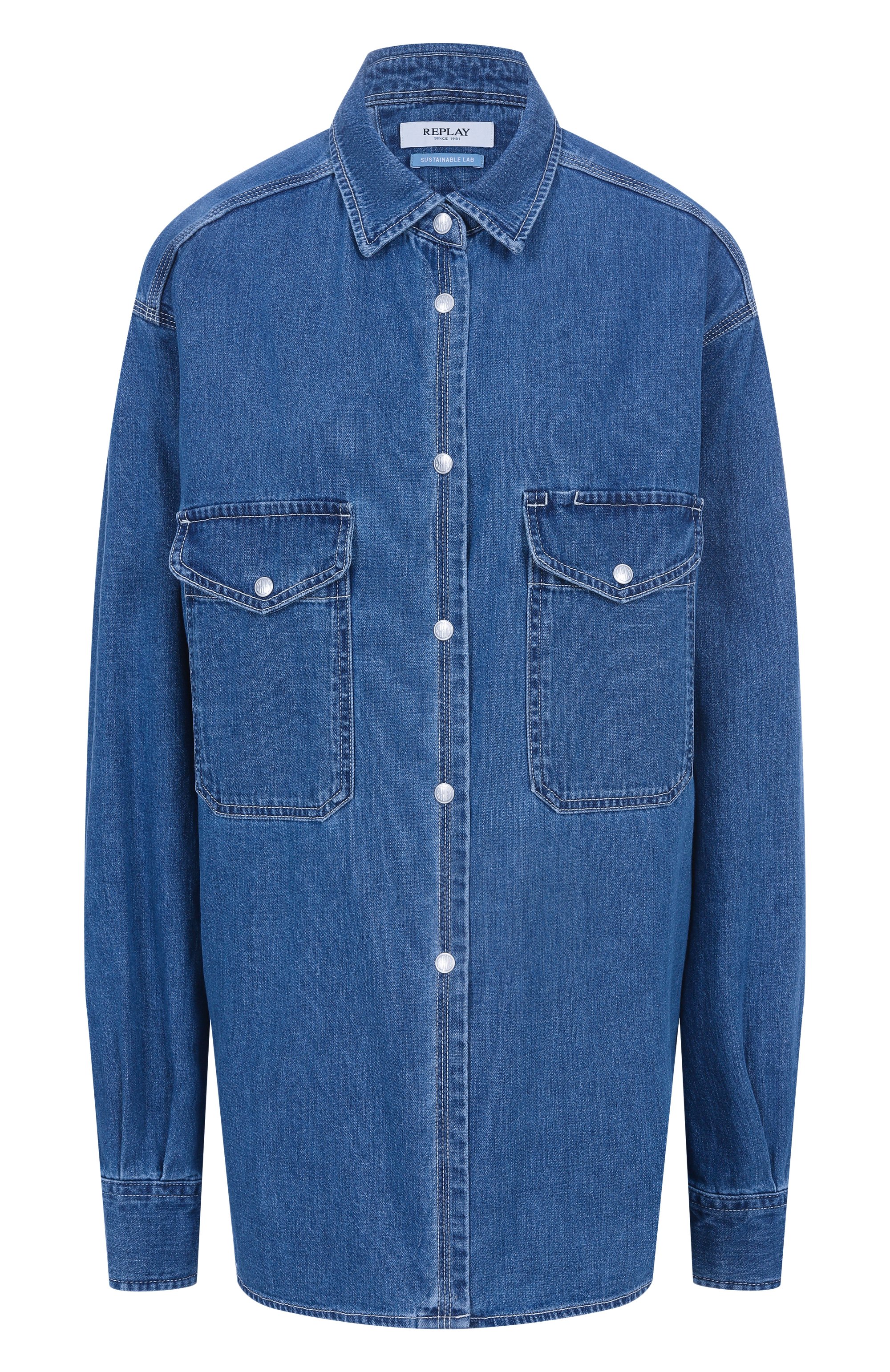 Джинсовая рубашка REPLAY, арт. W2Z1 .000.632 85A, фото 1