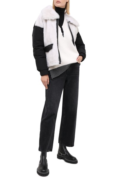 Куртка с меховой отде лкой METEO YVES SALOMON, арт. 21WMV70965MED0, фото 2