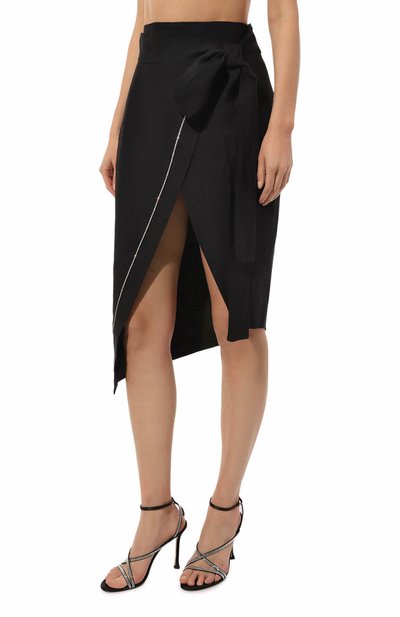 Льняная юбка FORTE DEI MARMI COUTURE, арт. 23SF6702, фото 3