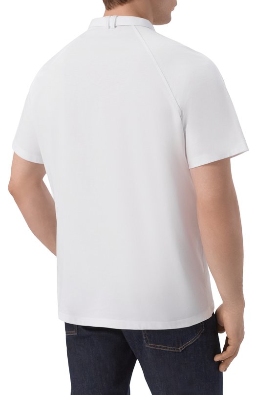 Хлопковая футболка Diesel A22980/0DECG Белый  A22980/0DECG Фото 4