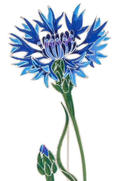 Брошь василёк РУССКИЕ САМОЦВЕТЫ, арт. 41493, фото 4