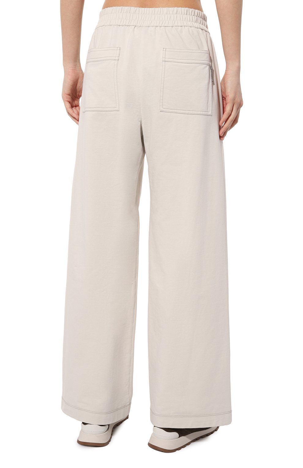 Хлопковые брюки BRUNELLO CUCINELLI, арт. MH827B1334, фото 4