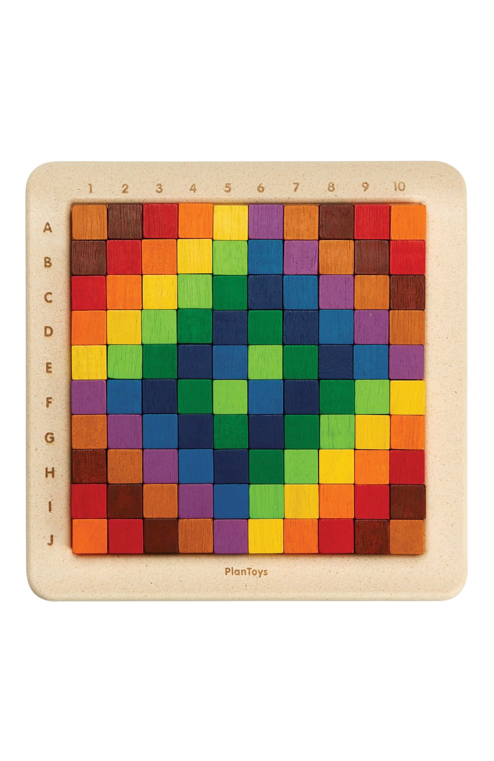 Развивающая игра-мозаика счеты PLAN TOYS, арт. 5468, фото 3