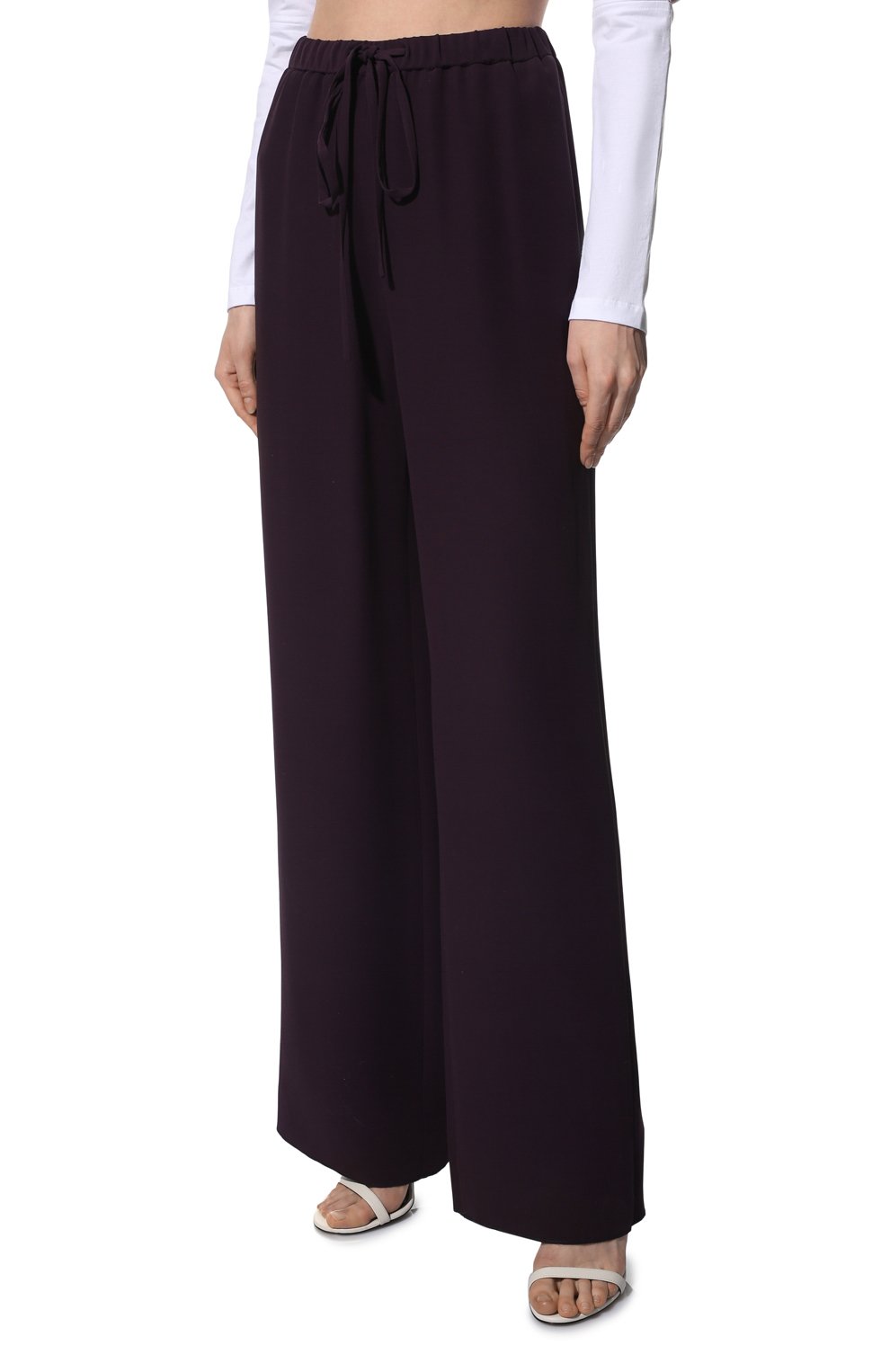 Шелковые брюки VALENTINO, арт. XB3RB4D01MM, фото 3